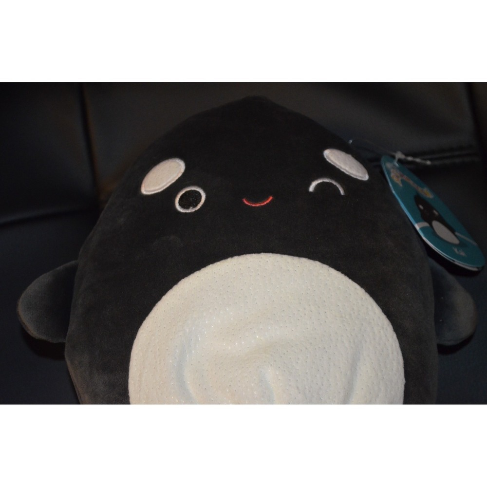 Squishmallows Kai the Orca Squishmallow 7.5" Plush Rare NWT